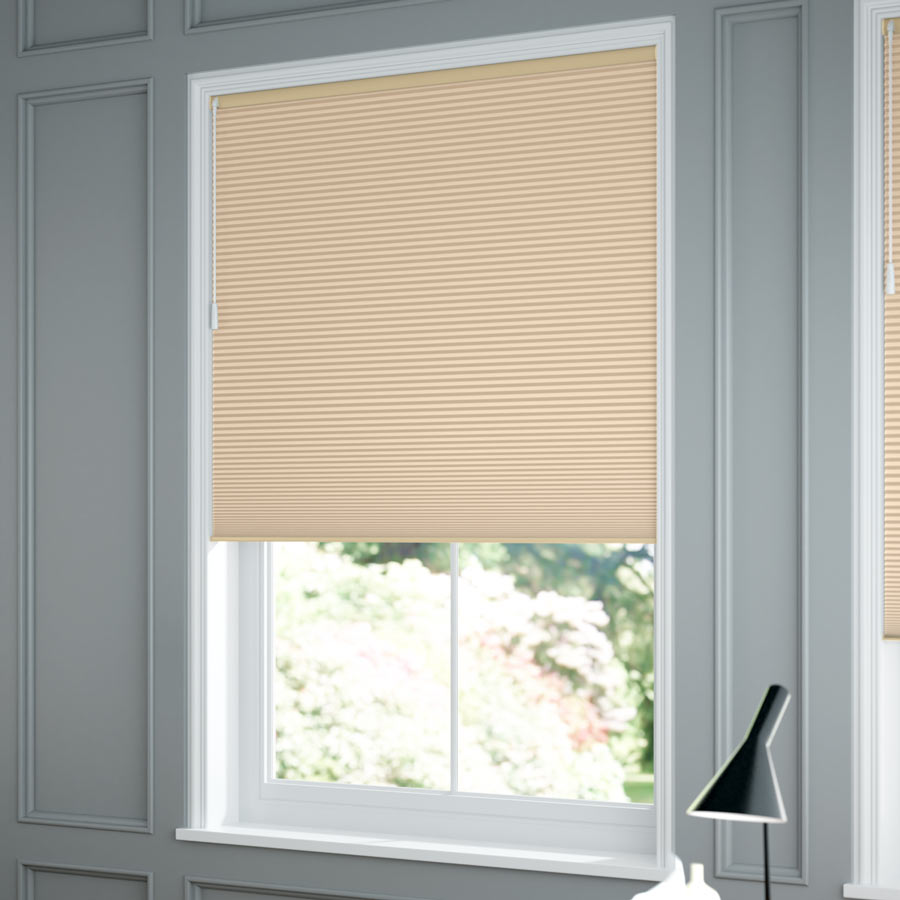 1/2" Double Cell Value Blackout Honeycomb Shades 9006