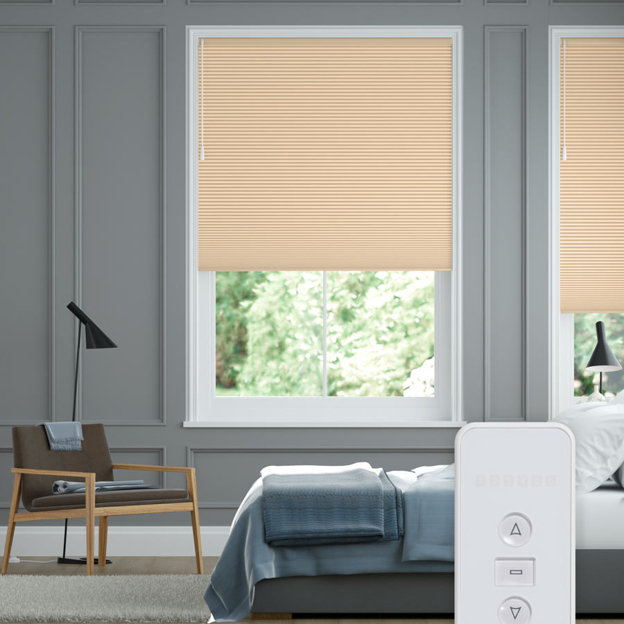 1/2" Double Cell Value Blackout Honeycomb Shades 9007