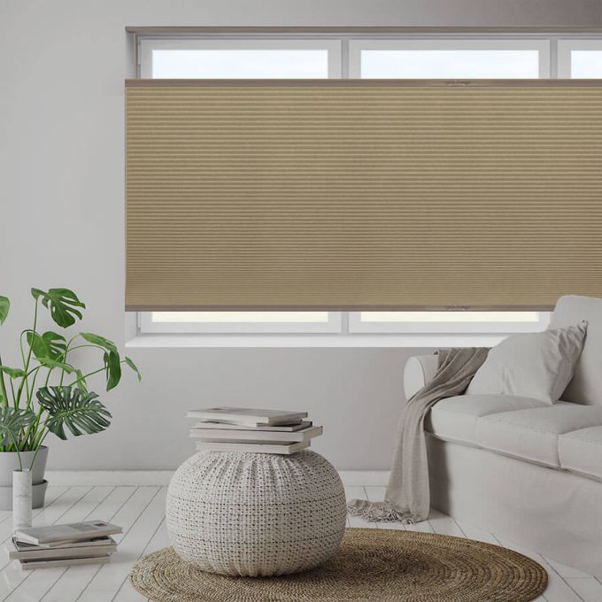 1/2" Double Cell Value Blackout Honeycomb Shades 5561