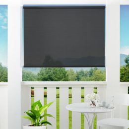 Outdoor Blinds Roll Up Shades, Patio Solar Shades Canada