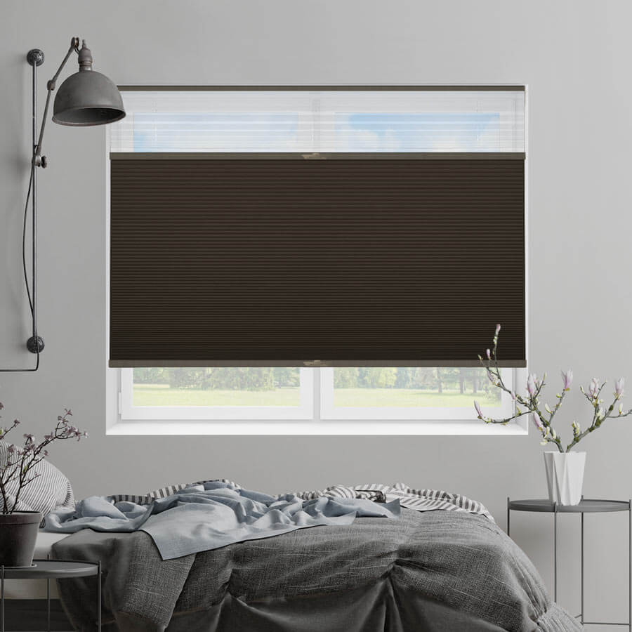 3/4" Single Cell Value Plus Blackout Honeycomb Shades 9178