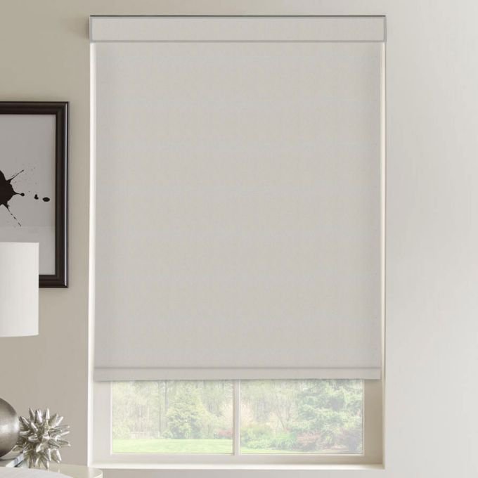 KCO Window Roller Shade 20 W x 72 L Grey Windows Easy to Install Roller Window Shades and Blinds for Home 100% Blackout Roller Blinds UV Protection Waterproof Fabric