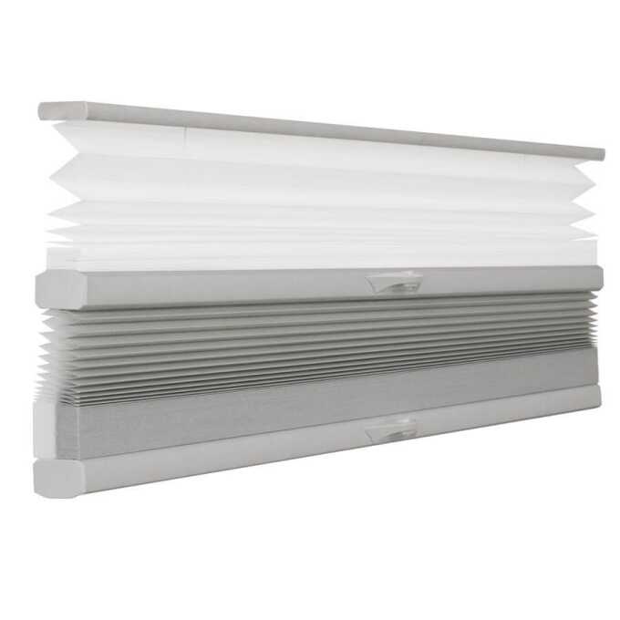 Premium Two Fabric Top-Down Bottom-Up Light Filtering Cellular Shades 9230