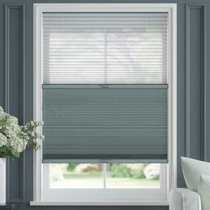 Select Two Fabric Top-Down Bottom-Up Blackout Cellular Shades 9208