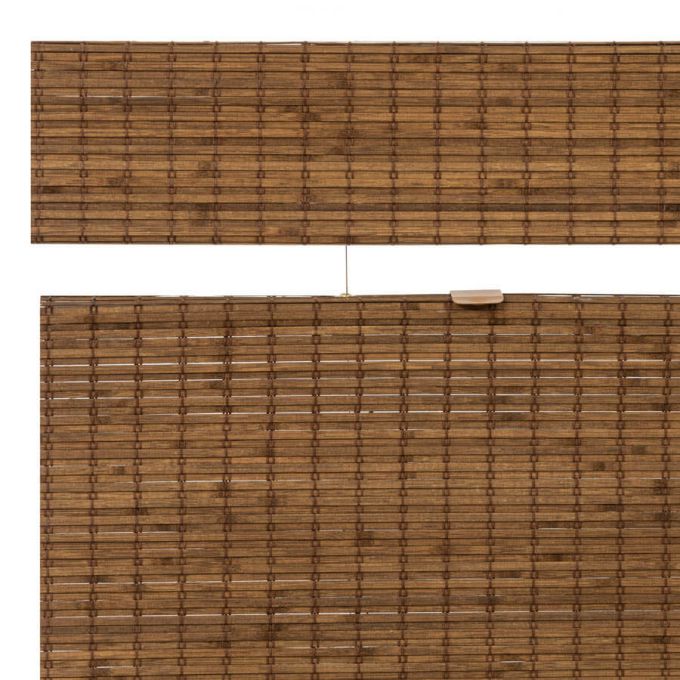 Stores en bois tissé/bambou sans cordon avantage 9018