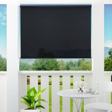 Black Outdoor Blinds Select Canada, Outdoor Window Blinds Canada