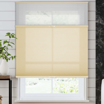 Select Two Fabric Top-Down Bottom-Up Light Filtering Cellular Shades