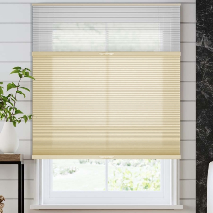 Select Two Fabric Top-Down Bottom-Up Light Filtering Cellular Shades