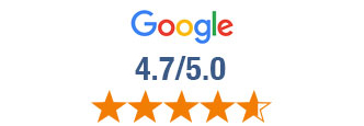 Rated 4.8 out of 5 from thousands of Google reviews