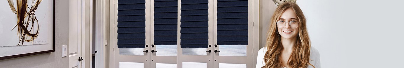  See why our roman shades are rated 4.7/5 by customers
