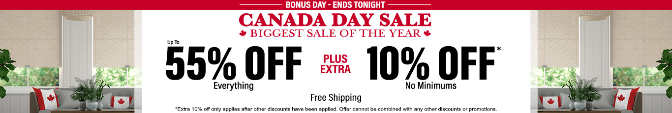 Up to 55% off everything plus extra 10% off no minimums